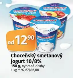 COOP TIP Choceňský smetanový jogurt 10/8% nabídka