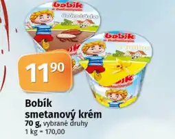 COOP TIP Bobík smetanový krém nabídka