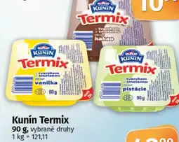 COOP TIP Kunín Termix nabídka