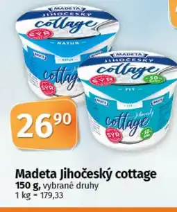 COOP TIP Madeta Jihočeský cottage nabídka
