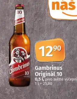 COOP TIP Gambrinus Originál 10 nabídka
