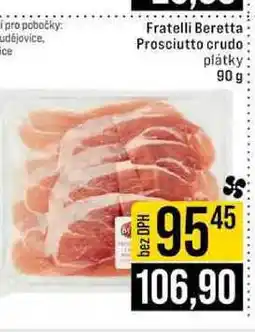 Jip Fratelli Beretta Prosciutto crudo plátky 90 g nabídka