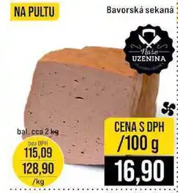 Jip Bavorská sekaná bal. cca 2 kg 100g nabídka