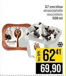 Jip G7 zmrzlina stracciatella nocciolato 500 ml nabídka