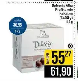 Jip Dolceria Alba Profiterole kakaové (2x55 g) 110 g nabídka