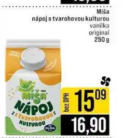 Jip Míša nápoj s tvarohovou kulturou vanilka original 250 g nabídka