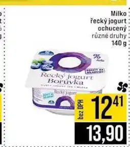 Jip Milko řecký jogurt ochucený různé druhy 140g nabídka