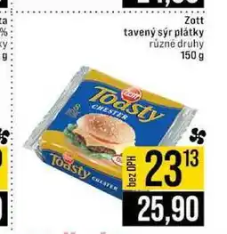 Jip Zott tavený sýr plátky různé druhy 150 g nabídka