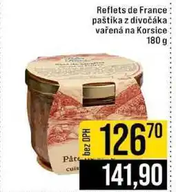 Jip Reflets de France paštika z divočáka vařená na Korsice 180 g nabídka