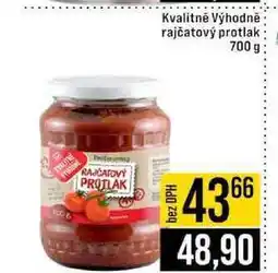 Jip Kvalitně Výhodně rajčatový protlak 700 g nabídka