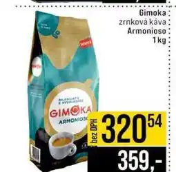 Jip Gimoka zrnková káva Armonioso 1 kg nabídka