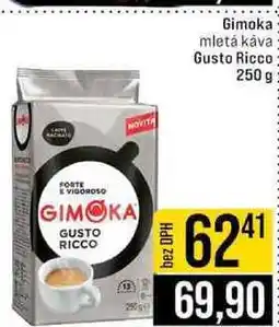 Jip Gimoka mletá káva Gusto Ricco 250 g nabídka