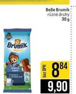 Jip BeBe Brumik různé druhy 30 g nabídka