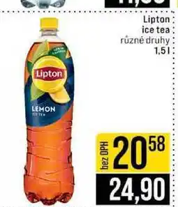 Jip Lipton ice tea různé druhy 1,5l nabídka