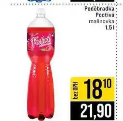 Jip Poděbradka Poctivá malinovka 1,5l nabídka
