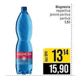 Jip Magnesia neperlivá jemně perlivá perlivá 1,5l nabídka
