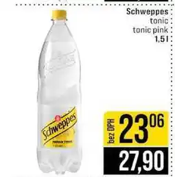 Jip Schweppes tonic tonic pink 1,5l nabídka