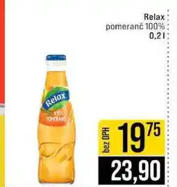 Jip Relax pomeranč 100% 0,2l nabídka