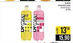 Jip DrWitt minerální voda různé druhy 0,75l nabídka