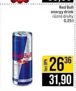 Jip Red Bull energy drink různé druhy 0,25l nabídka