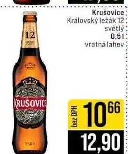 Jip Krušovice Královský ležák 12 světlý 0,5l nabídka