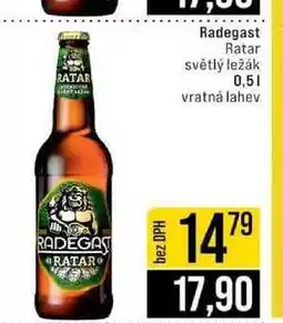 Jip Radegast Ratar světlý ležák 0,5l nabídka