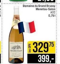 Jip Domaine du Grand Brussy Menetou-Salon AOC 0,75l nabídka