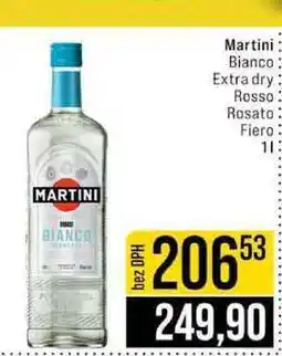 Jip Martini Bianco Extra dry Rosso Rosato Fiero 1l nabídka