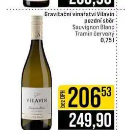 Jip Gravitační vinařství Vilavin pozdní sběr Sauvignon Blanc Tramin červený 0,75l nabídka