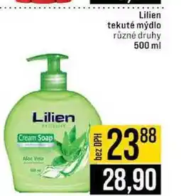 Jip Lilien tekuté mýdlo různé druhy 500 ml nabídka