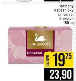 Jip Harmony kapesničky universal 2-vrstvé 150 ks nabídka