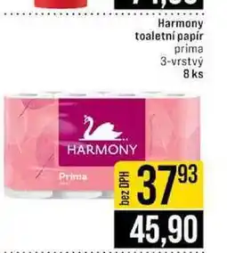 Jip Harmony toaletní papír prima 3-vrstvý 8 ks nabídka