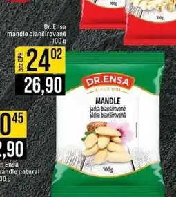 Jip Dr. Ensa mandle blanšírované 100 g nabídka