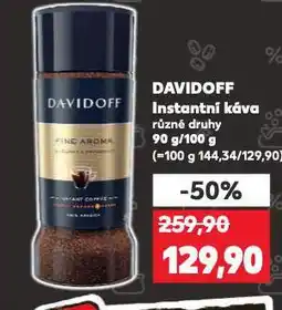 Kaufland Káva davidoff nabídka