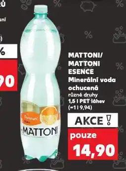 Kaufland Mattoni esence nabídka