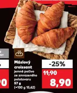 Kaufland Máslový croissant nabídka