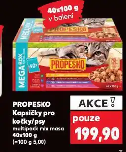 Kaufland Propesko kapsičky pro kočky nabídka