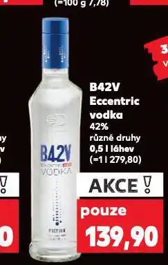 Kaufland B42v eccentric vodka nabídka