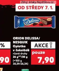 Kaufland Orion nesquik nabídka
