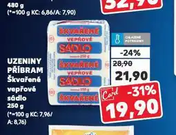 Kaufland Škvařené vepřové sádlo nabídka