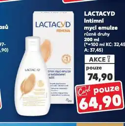 Kaufland Lactacyd gel na intimní hygienu nabídka