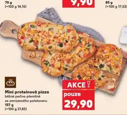 Kaufland Mini proteinová pizza nabídka