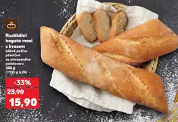 Kaufland Rustikální bageta maxi s kvasem nabídka