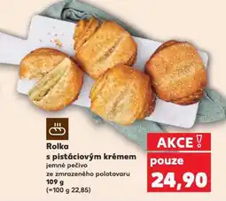 Kaufland Rolka s pistáciovým krémem nabídka
