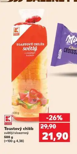 Kaufland Toustový chléb nabídka