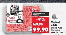 Kaufland Vepřové mleté maso nabídka