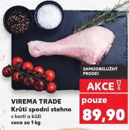Kaufland Krůtí spodní stehno nabídka