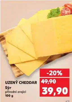 Kaufland Uzený cheddar sýr nabídka