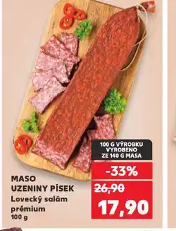 Kaufland Lovecký salám nabídka