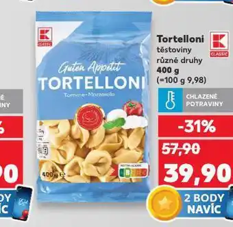 Kaufland Tortelloni nabídka